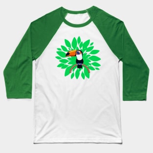 Toco Toucan Baseball T-Shirt